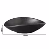 (6 pcs) Dipping Pot - ZEN - Melamine - 40ml - 100x110mm - Black