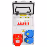 Verteilerkasten - 2x 230V & 1x 16A Steckdosen