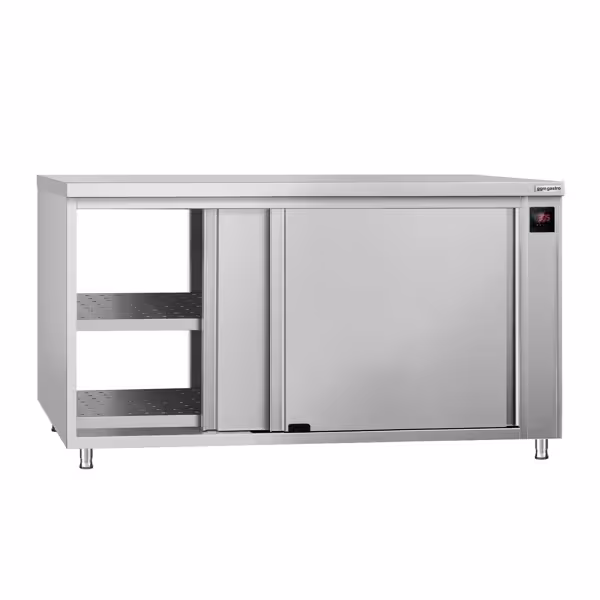 Wärmeschrank ECO - 1800x700mm - mit Durchreiche & Schiebetüren - Digital