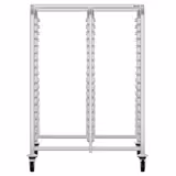 Tablettwagen - doppelt - für 30 Tabletts EN 600x400 - mit leisen Rollen