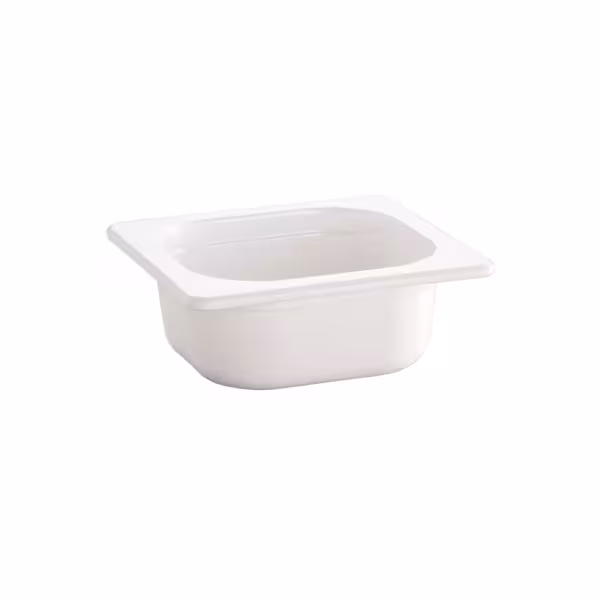 (6 Stück) Melamin-Behälter GN 1/6 - ECOLINE - 1 Liter - Höhe: 100mm