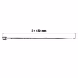 Doner Kebab Skewer - 12x12x584mm - Stainless Steel - for DUI6R