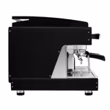 WEGA | Pegaso Plus – Machine à expresso à porte-filtre – 2 groupes – 3,7 kW – avec mousseurs à lait & eau chaude – Noir