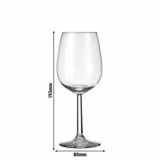 (6 Stück) Weinglas - ESPRIT - 350ml - Transparent