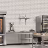 Étagère murale ECO en inox - 600 × 400 mm - avec 1 étage