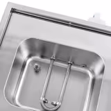 Commercial steam cooker - 2.5 kW - manual - incl. steaming cabinet attachment with 5 drawers