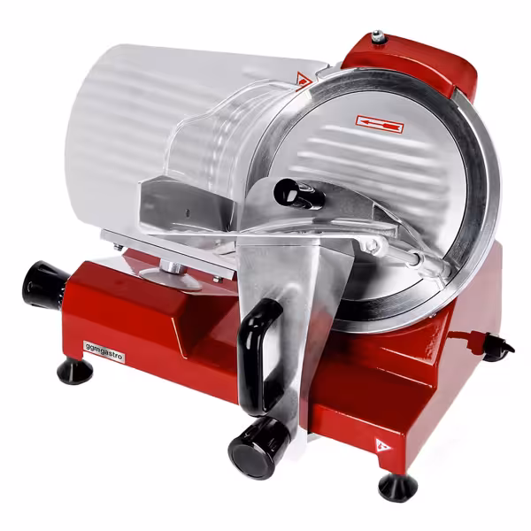 Commercial Meat Slicer - 120W - Blade 220mm - Red