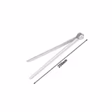 (4 Stück) Barbeque Zange - Länge: 250mm - Edelstahl