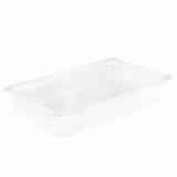 (6 Adet) Polipropilen Küvet - GN 1/1 - Yarı Şeffaf - 8,5 L - Yükseklik: 65 mm