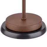 (4 unid) Candeeiro de mesa LED - MERLE MICRO - recarregável sem fios - regulável em 3 níveis - Ø90mm - Ferrugem - IP54