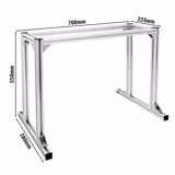Rack for Churro machine - Base frame - 700x380x550mm - compatible with CHMNP5, CHMNP3