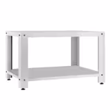 Suporte para forno de pizza - 1365x755x870mm - Aço inoxidável - com 1 prateleira - para forno de pizza POE6630VSN