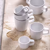 (12 pcs) WHITE DELIGHT | Coffee Cup White Delight - 150ml - White