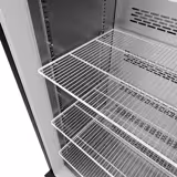 Drankenkoelkast - 600mm - 280L - 1 glasdeur - LED-interieurverlichting - zwart