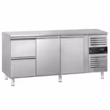 Tavolo refrigerato ECO - 1795x700mm - Ventilata - con 2 porte - con 2 cassetti