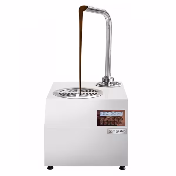 Automatische chocoladedispenser - 5,5kg per bak - 950Watt - met 1 aftapkraan