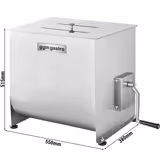 Mezcladora de carne manual - 60L - 55kg