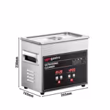 Lavadora ultrassónica - 3,2L - 120W - com aquecimento - com temporizador - 40kHz