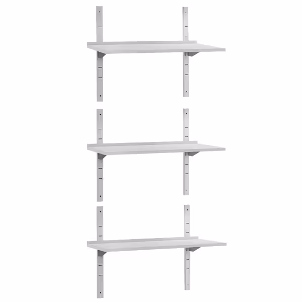 3-laags RVS wandplank ECO - 1400x400mm