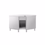 RVS werktafel KOPENHAGEN - 1001x1001mm