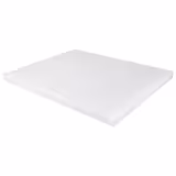 Tabla de cortar - EN 600x400mm - Grosor: 20mm - Conforme a HACCP - Polietileno - Blanco