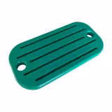 Veitsiteline - Messerhalter für Sterilisationsbecken - varten sterilointiallas - yhteensopiva: GN 1/4 - 240x135x20 mm - vihreä
