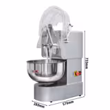 Bäckerei-Teigknetmaschine - 16 Liter / 6 kg - 5 Geschwindigkeiten - mit Schwenkarmen