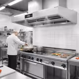 Commercial Plasma Extraction Canopy - 2000mm - Ducted/Recirculating - up to 80% Odour Reduction - Touch Control Panel - LED Lighting