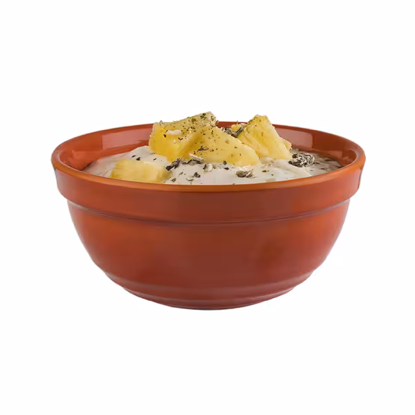 (6 stuks) Kom - EMMA - Melamine - 0,5L - rond - Ø140mm - Diepte:65mm - stapelbaar - Rood