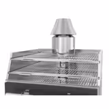 Charcoal Oven - 704mm - with cabinet base - Black