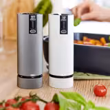 PEUGEOT | LINE - Electric Salt Mill - Aluminum - Height: 150mm