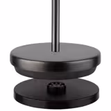 Lampada da tavolo LED ricaricabile - JOSEF MINI - dimmerabile a 3 livelli - IP54 - per interno/esterno - Ø 80mm - Nero