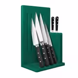 Magnetic Knife Rack - Polyethylene - 301x505x204mm - Green