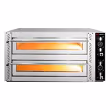 Elektrikli pizza fırını 6+6x 30 cm (geniş)- Manuel- alt stand dahil