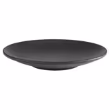 (6 pcs) NERO | Plate - Melamine - Ø210mm - Black