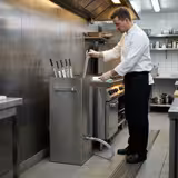 Reinigungstank für Hähnchengrillspieße - 300x480x800mm