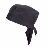 (5 pz) Bandana da cuoco - Nero