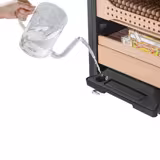 Dulap pentru trabucuri cu senzor de amprentă digitală și aplicație de control - 113 litri - pentru 850 de trabucuri - 4 sertare