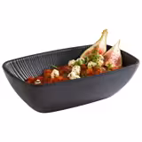 (6 stuks) GN schaal 1/9 - NERO - Melamine - 0,35 liter - Diepte: 55mm