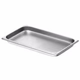 (6 Stück) Edelstahl-Behälter GN 1/1 - gelocht - Höhe: 40mm