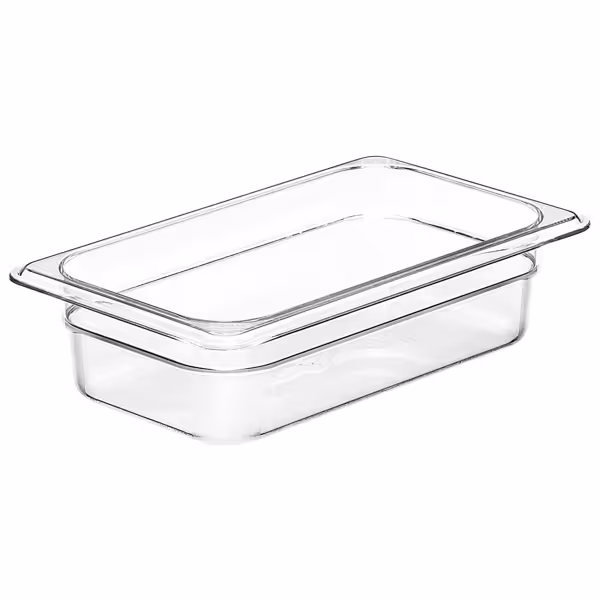 (6 pezzi) CAMBRO | Camview® - Contenitore GN in copolimero 1/4 - Trasparente - Altezza: 65 mm - Senza BPA