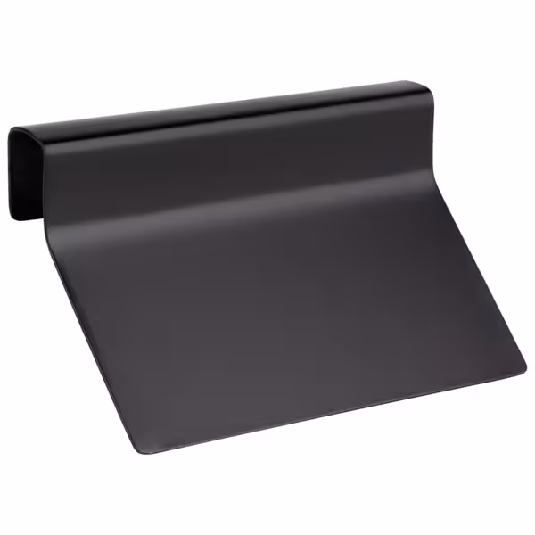 (12 kpl) Merkintäkilpi - SUPERBOX - metalli - musta - 80x15 mm - vedenkestävä