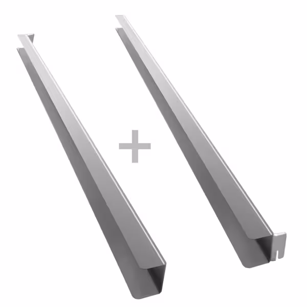 (2 stuks) Rails - 1x rechts & 1x links - passend voor Eistiefkühlschrank ETKSC792DN