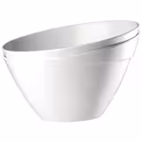 (6 szt.) Miska bufetowa kwadratowa - BALANCE - Melamina - 2,5l - 245x245x150mm - Biały