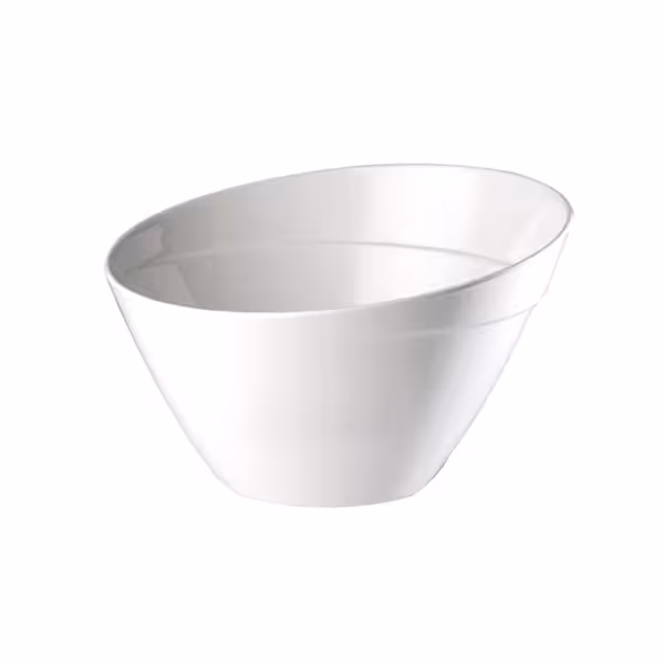 (6 stycken) Skål - BALANCE – Melamin – 0,4 liter – Ø 145 mm – Vit