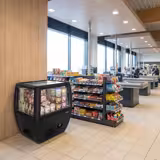 Commercial Island Freezer - 772x833mm - 87 Litres - Black