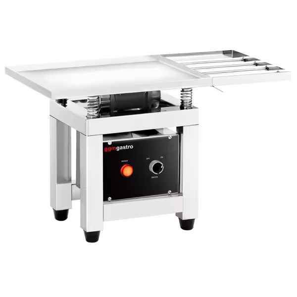Chocolade triltafel - 30 Watt - max. 30kg - RVS 