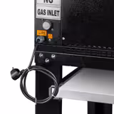 Commercial Gas Pizza Oven - Thermostatic - Single Deck - Stone Base - 6× Ø30 cm - 21 kW