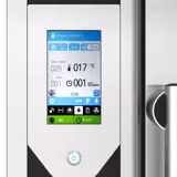 Rotierender Elektro Bäckerei-Heißluftofen mit Dampffunktion - Touch - 6x EN 600x400 - inkl. Pizzaofen, Haube & Gärschrank