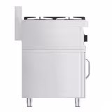 Gasherd - 14 kW - 4 Brenner - inkl. Unterbau mit 2 Türen